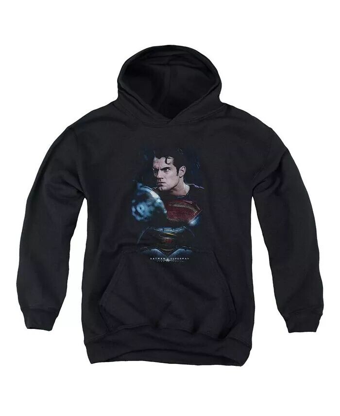 

Толстовка с капюшоном Youth Super Angry Pull Over Batman V Superman, черный
