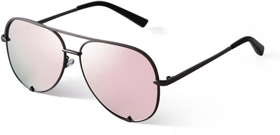 

Классические солнцезащитные очки LVTFCO для мужчин, винтажные, с зеркальными металлическими линзами, для женщин и мужчин, для вождения, защита от УФ-излучения UV400, C9