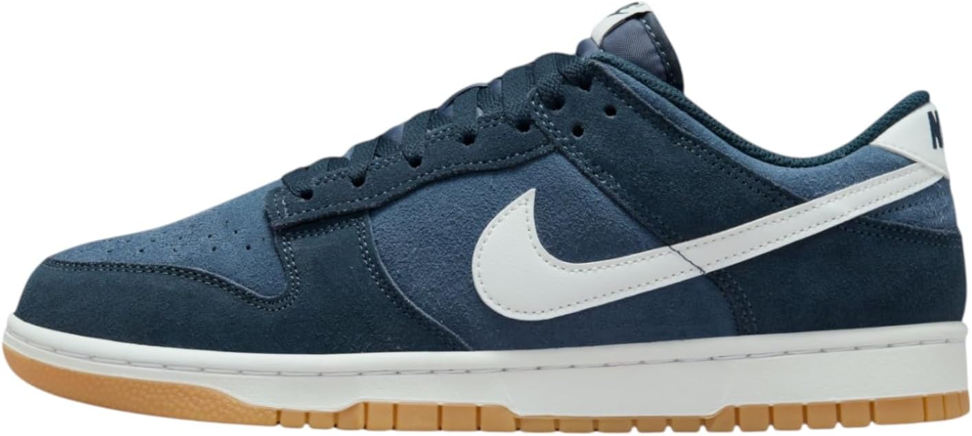

Кроссовки Nike Dunk Low Retro Se для мужчин, Armory Navy/Monsoon Blue/Gum Yellow/Summit White