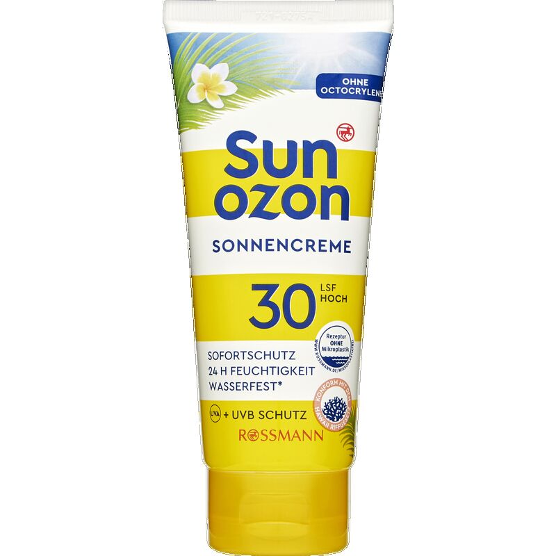 

Солнцезащитный крем SPF 30 sunozon, 100 ml