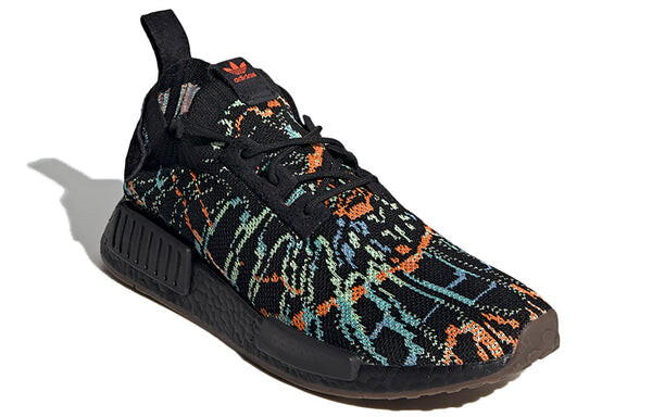 Кроссовки nmd_r1 primeknit Adidas, черный — фото 3