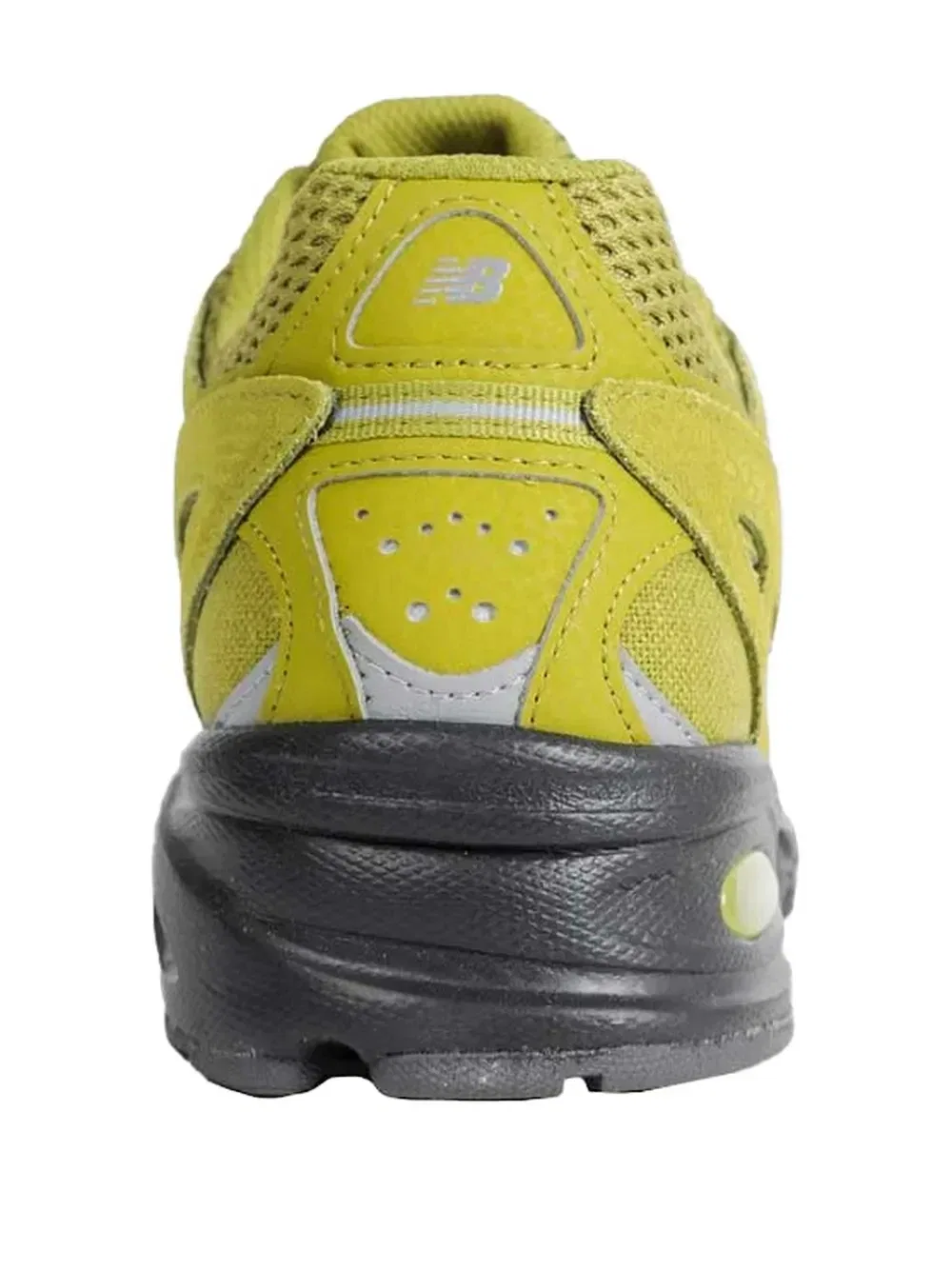 Кроссовки со вставками из замши New Balance, зеленый — фото 3