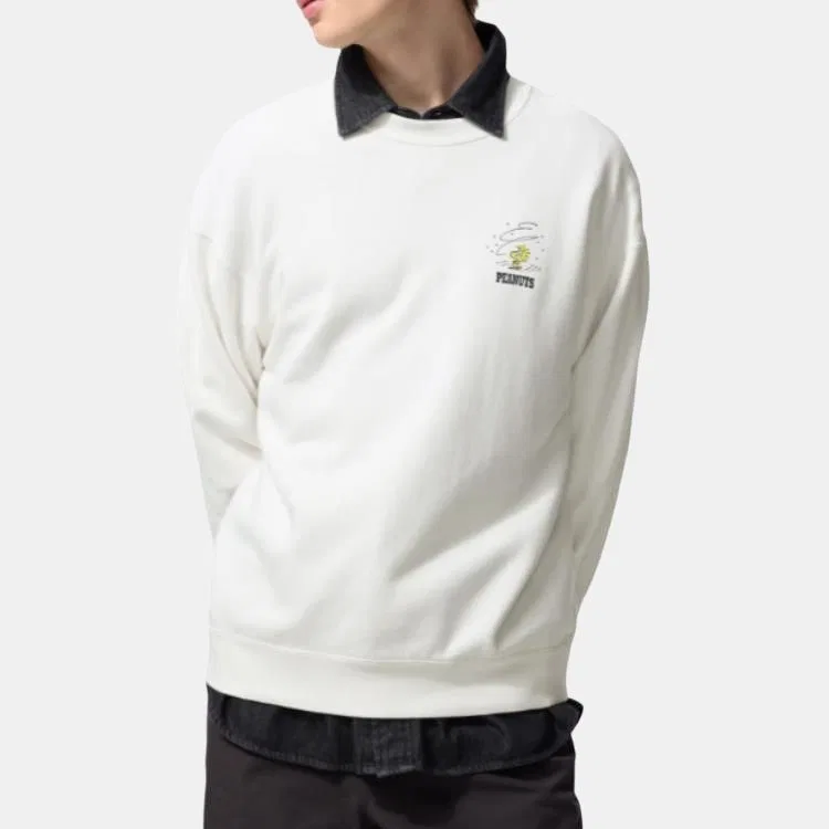 Свитшот унисекс x PEANUTS, FW25 UNIQLO, Ecru — фото 3