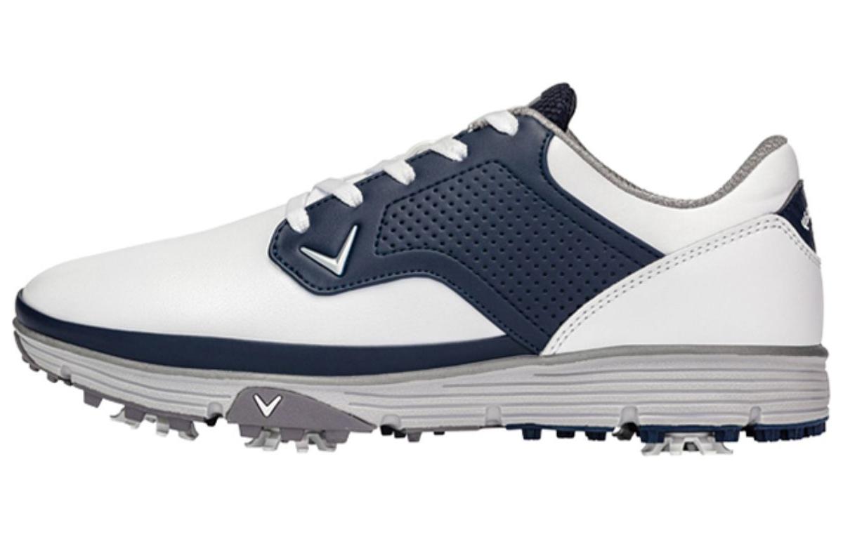 

Callaway Амортизирующие нескользящие низкие туфли для гольфа мужские, белые, синие