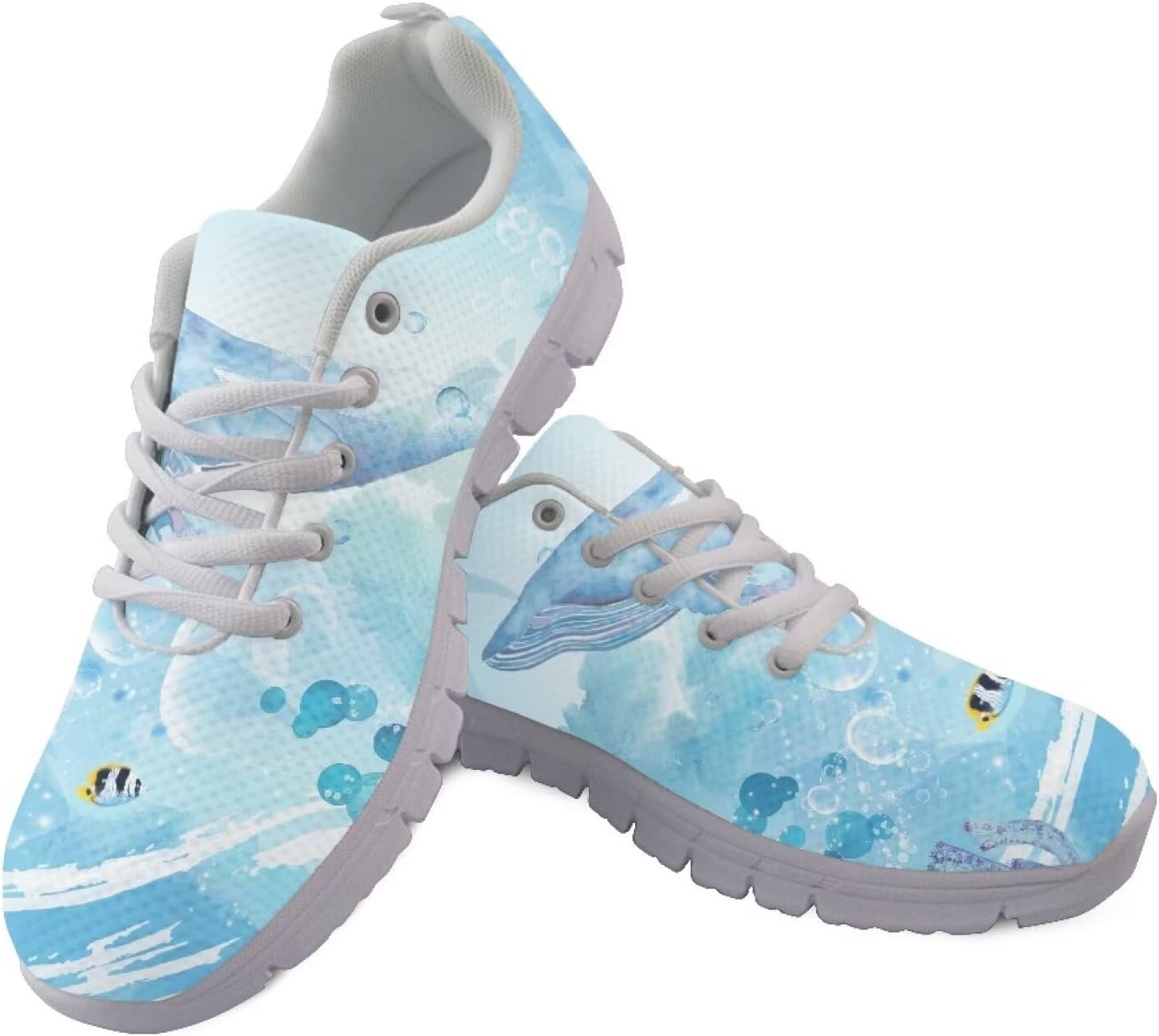 

Мужские кроссовки AmzPrint для походов, бега и ходьбы с принтом, Summer Oceans