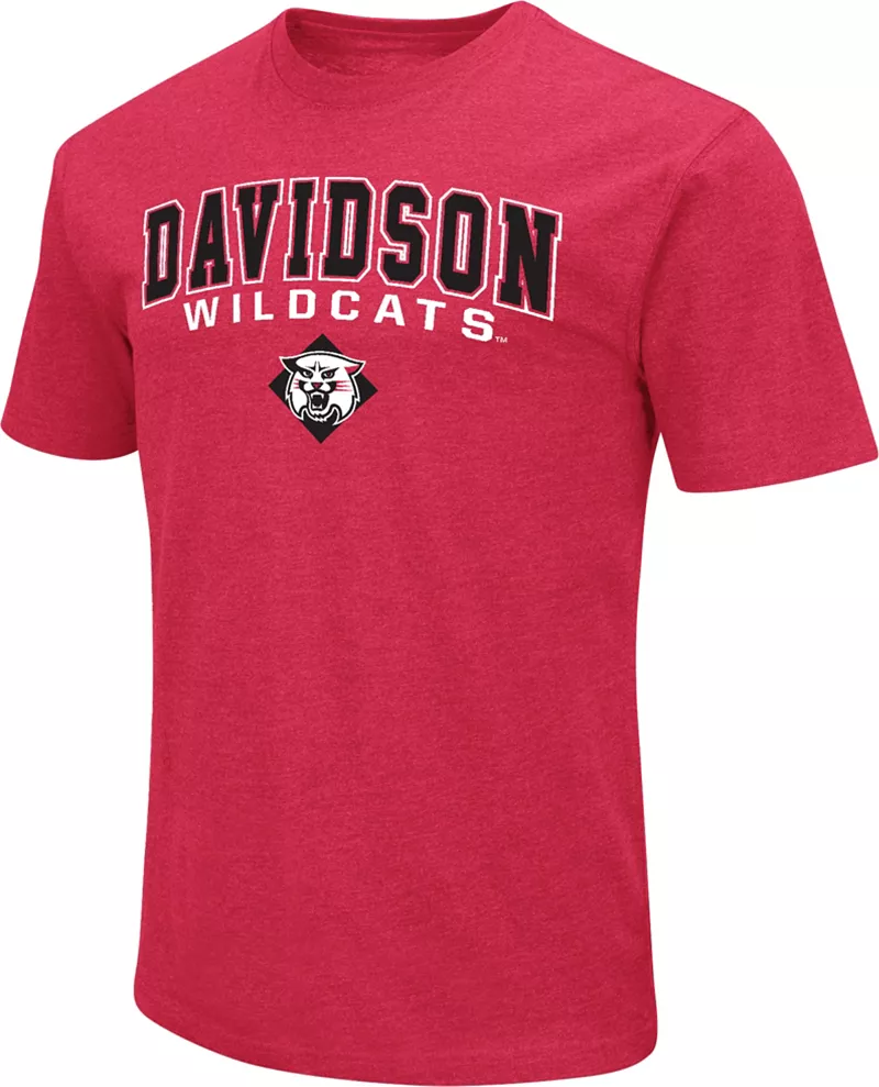 

Мужская красная промо-футболка Colosseum Davidson Wildcats
