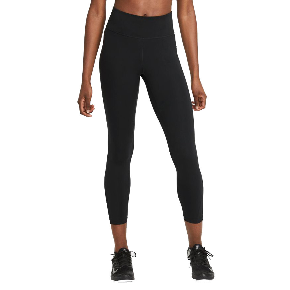 

Спортивные леггинсы Nike One Mid-Rise 7/8, черный