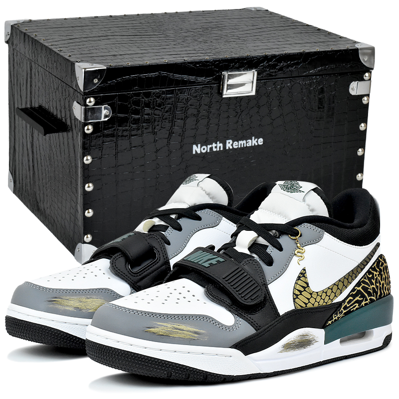 

Леггиси 312 устойчивые к истиранию низкие винтажные баскетбольные кроссовки men's Jordan, Jungle Fission-Gift Box 4