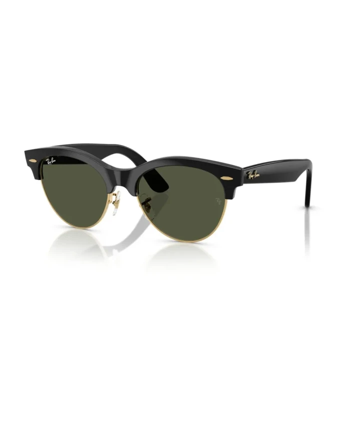 

Солнцезащитные очки Clubmaster Way, черные, золотые, зеленые Ray-Ban, черный