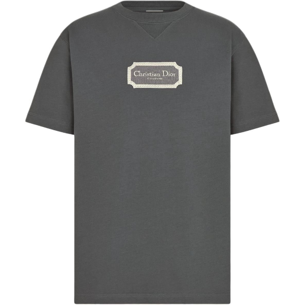 

Футболка мужская серая DIOR, серый
