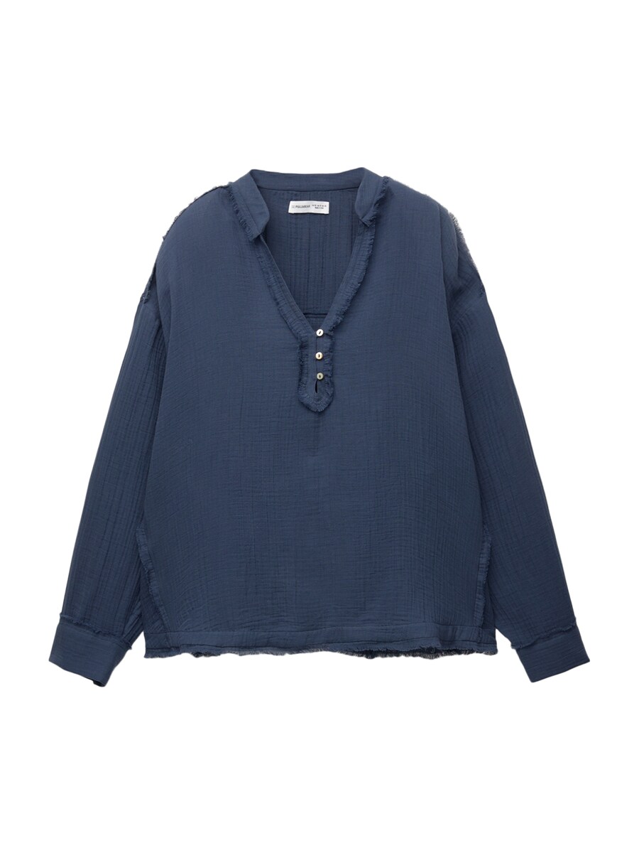 

Блуза Pull&Bear, темно-синий