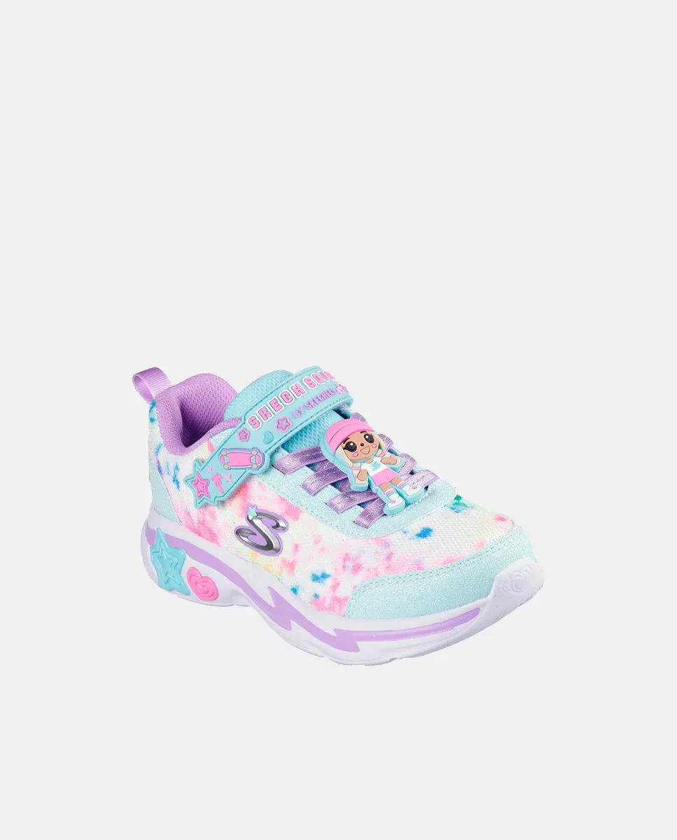 

Спортивная обувь для девочек с куклами Skechers, зеленый