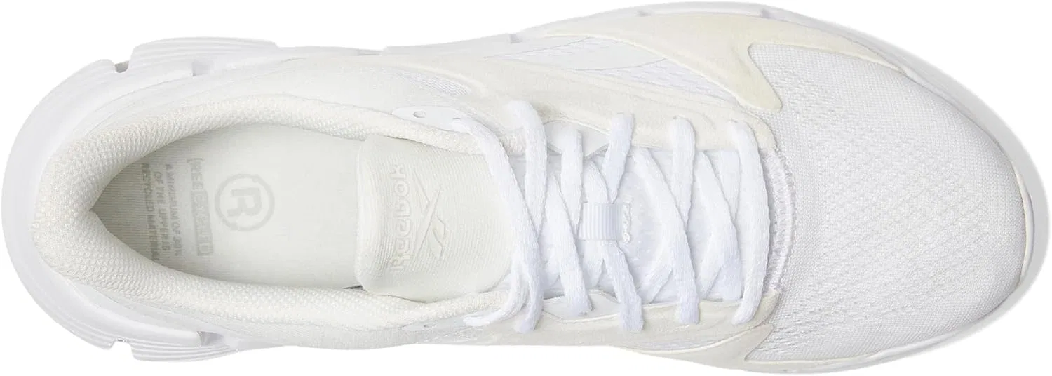 Кроссовки Reebok унисекс Zig Dynamica 5, Footwear White Footwear White Pure Grey — фото 2