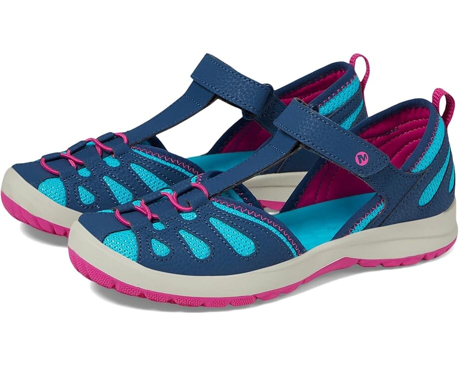 

Сандалии Merrell Kids Hydro Lily, цвет Navy/Turquoise/Berry