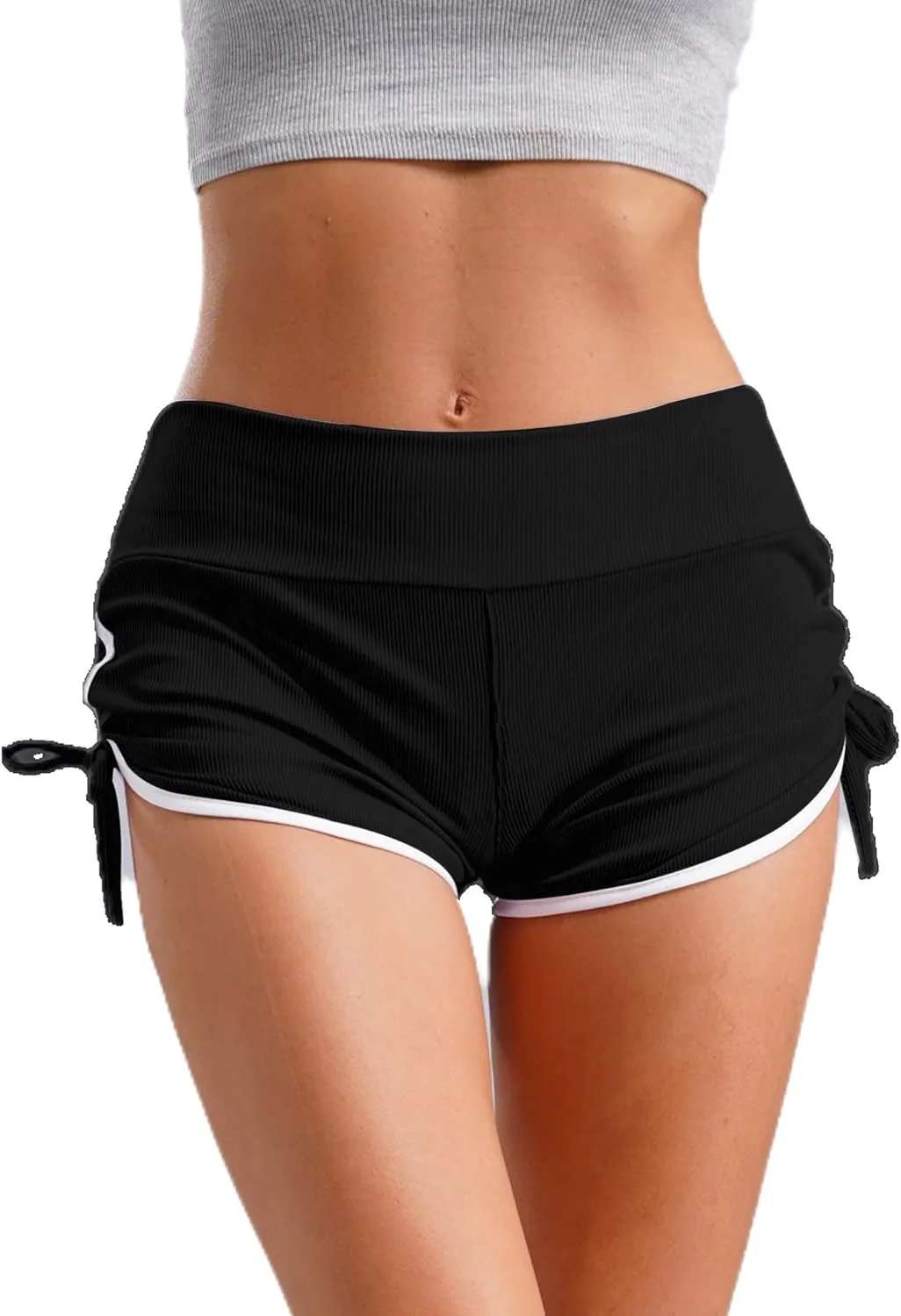 

Женские шорты Kaerm для йоги с высокой талией и эффектом контроля живота