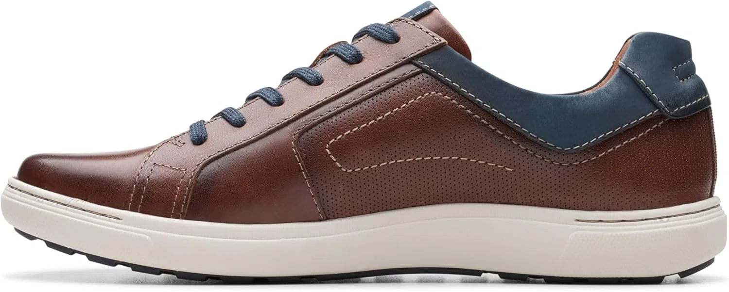 Мужские кроссовки Clarks Mapstone Lace Suede Blue — фото 4