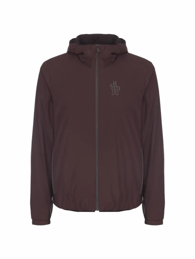

Ветровка с логотипом Moncler, бордовый