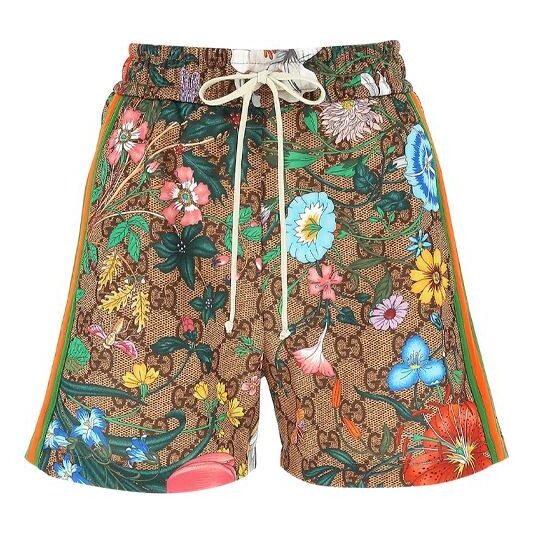 

Шорты gg print shorts for multi-color Gucci, мультиколор