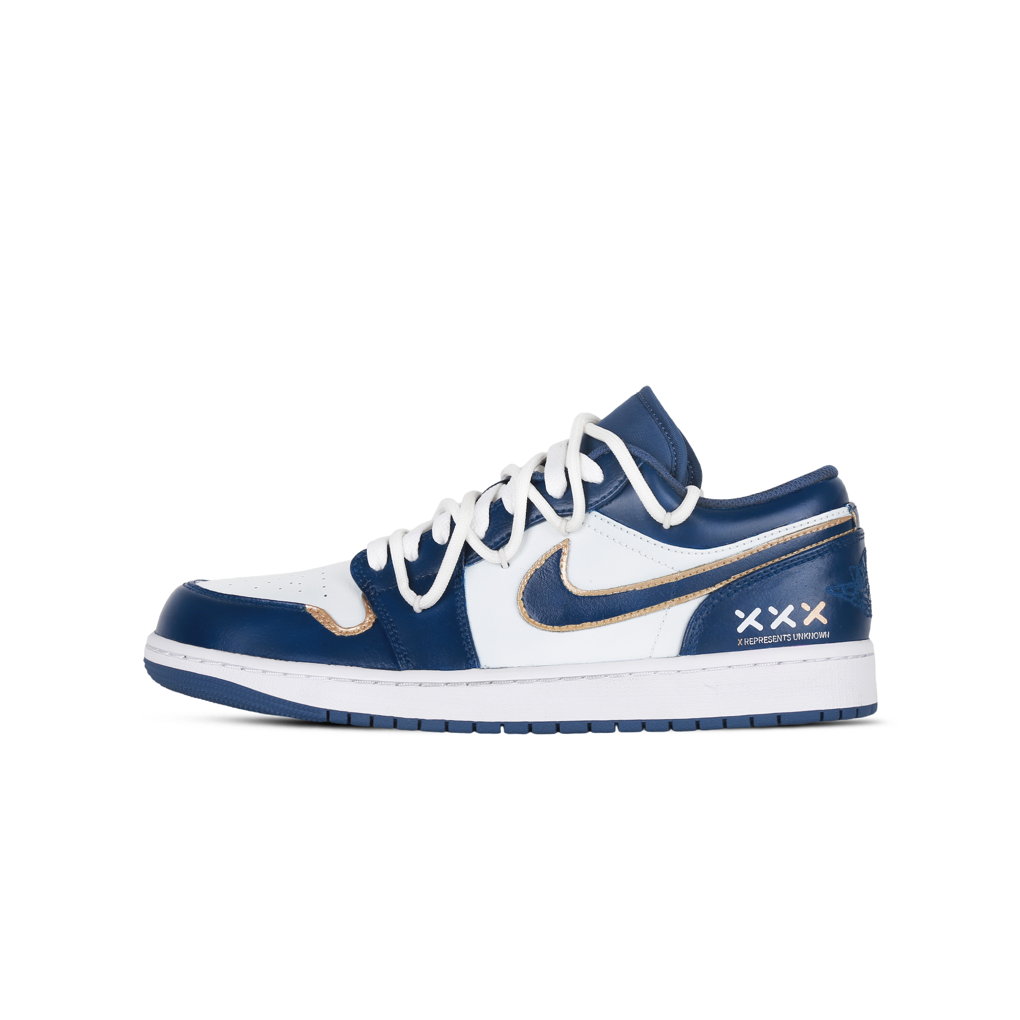 

Jordan Баскетбольные кроссовки Air 1 California Dream Low Top Vintage, мужские, сине-белые