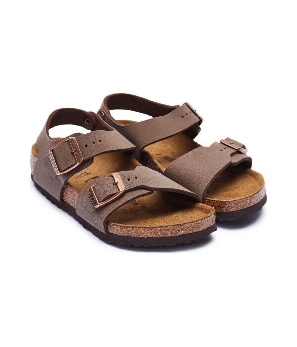 Сандалии кожаные Birkenstock New York, коричневый — фото 2