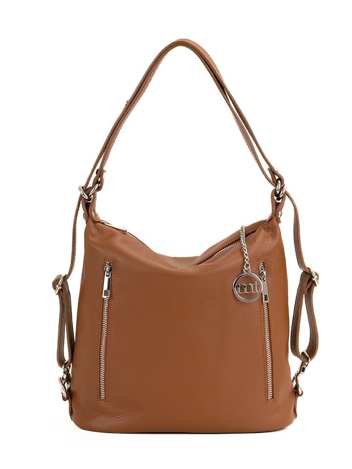 

Рюкзак Mia Tomazzi Leder Giulianova, светло-коричневый