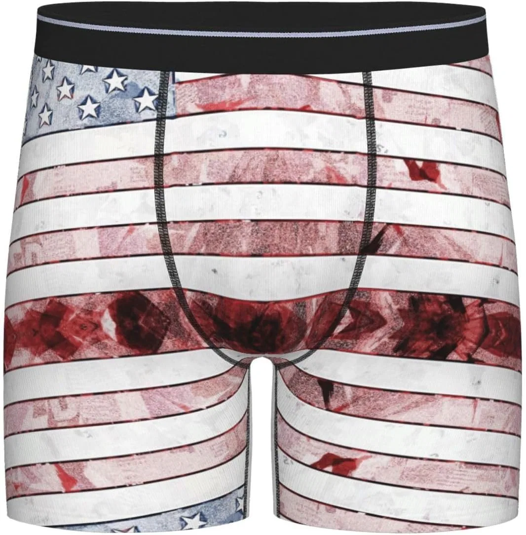 Боксеры с флагом America, Black