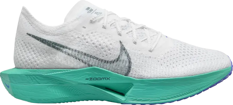 

Кроссовки ZoomX VaporFly Next% 3 'White Jade Ice', белый, Серый, Кроссовки ZoomX VaporFly Next% 3 'White Jade Ice', белый