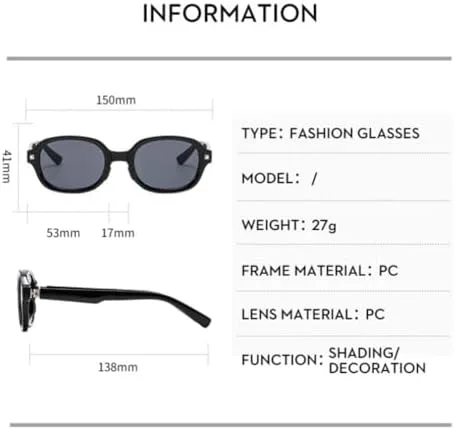 

Ретро-очки овальной формы, складные, для женщин и мужчин, 2027 года выпуска, портативные, легкие, солнцезащитные очки с защитой от УФ-излучения UV400 MTZJH, Grey Grey