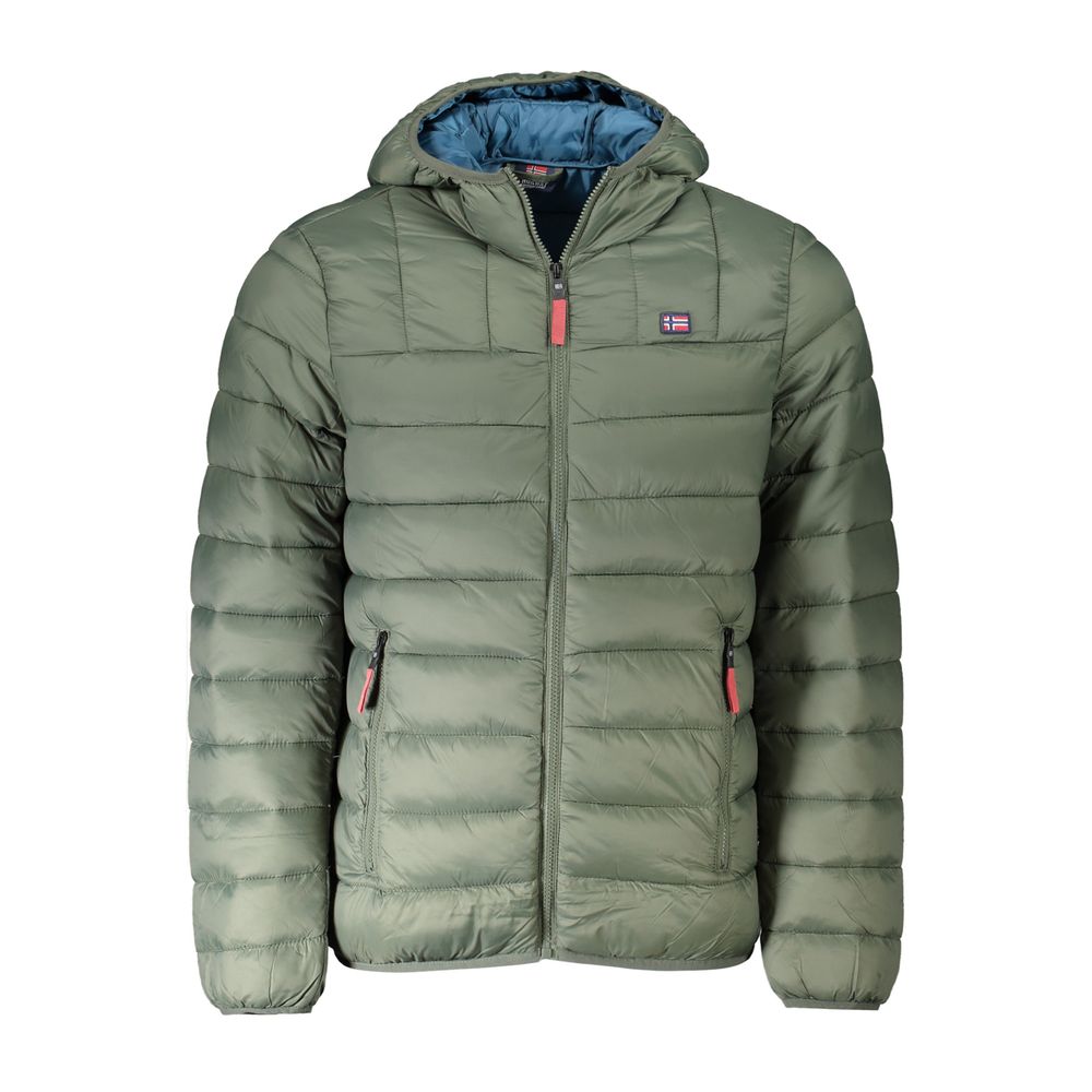 

Мужская куртка из зеленого полиамида Geographical Norway