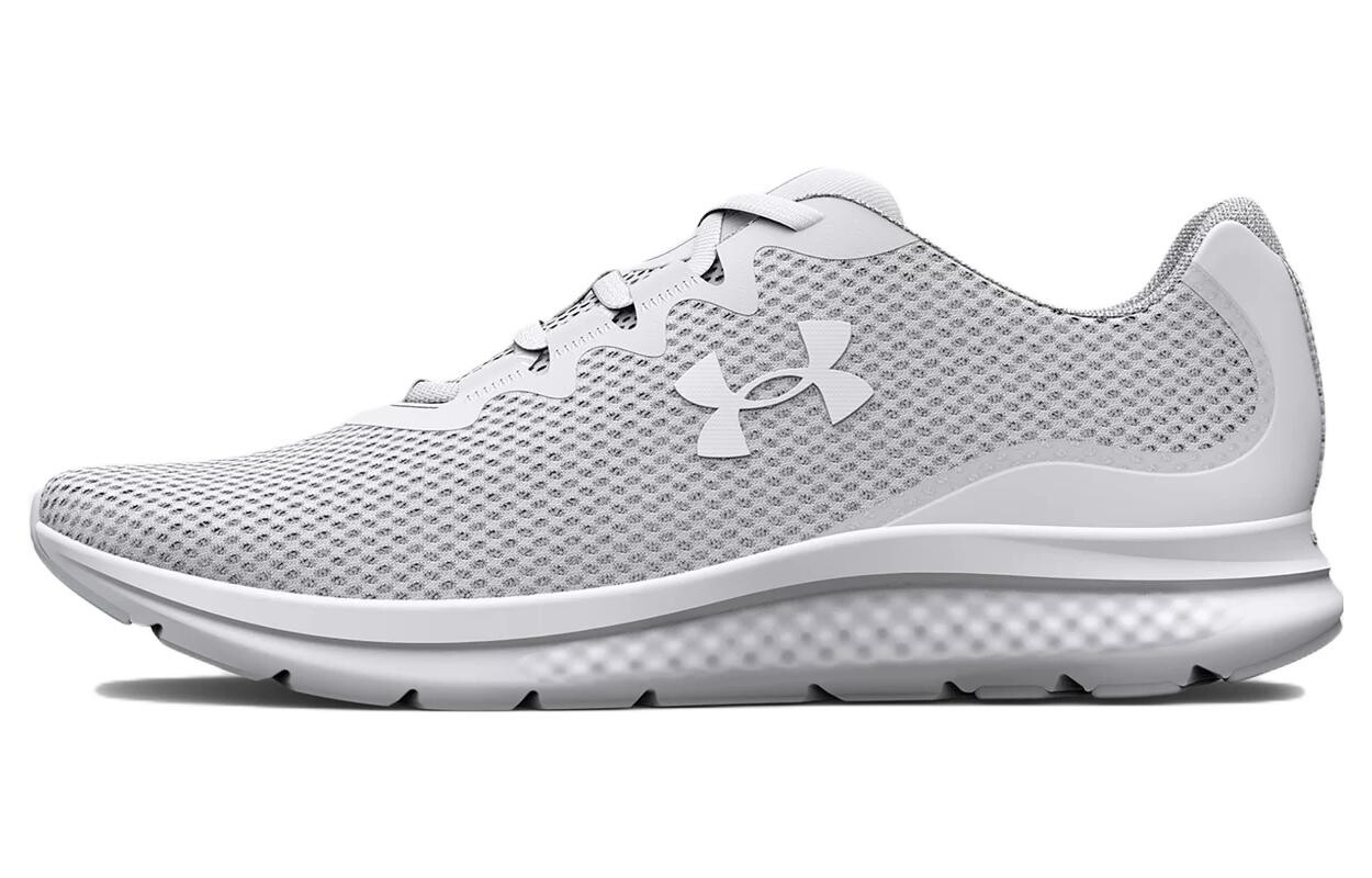 

Кроссовки Charged Impulse 3 для бега мужские с низким верхом белого цвета Under Armour