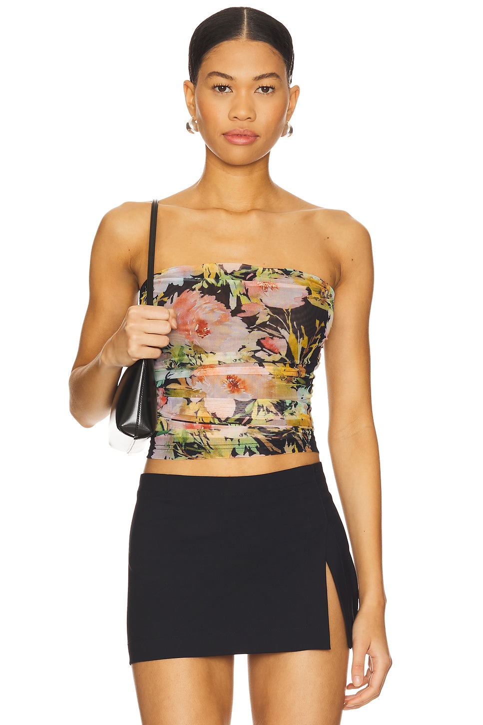 

Топ без бретелек Everly More To Come, floral