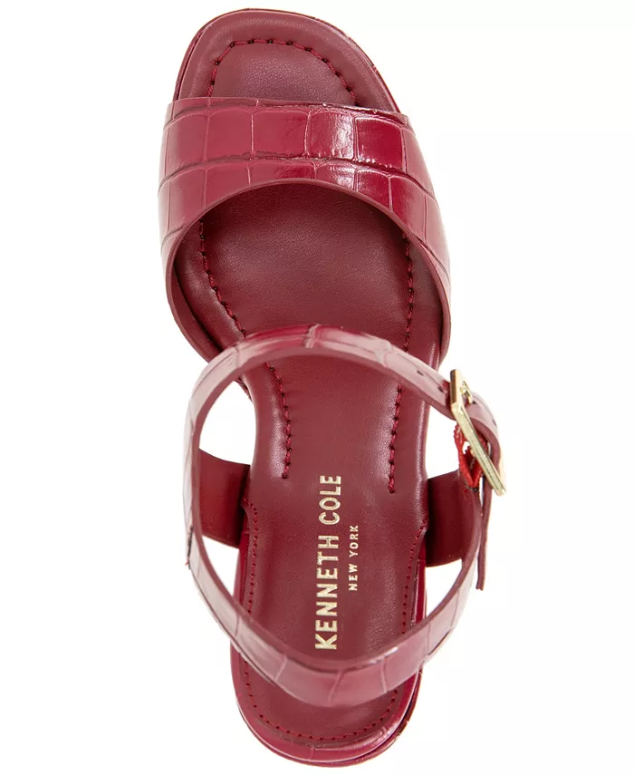 Женские сандалии Darla на платформе Kenneth Cole New York, красный — фото 4