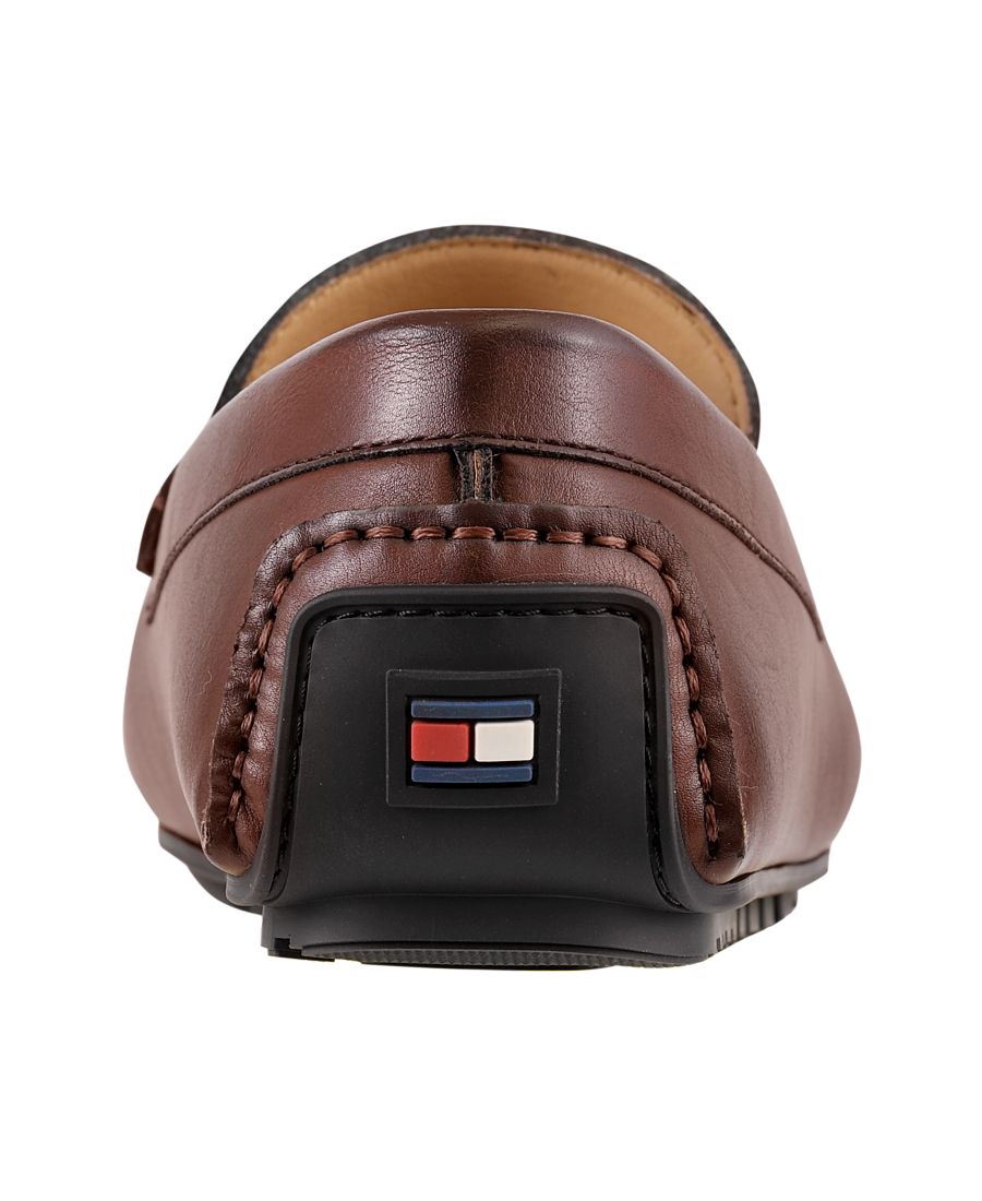 Мужские лоферы Ruven в стиле вождение Tommy Hilfiger, Light brown — фото 3