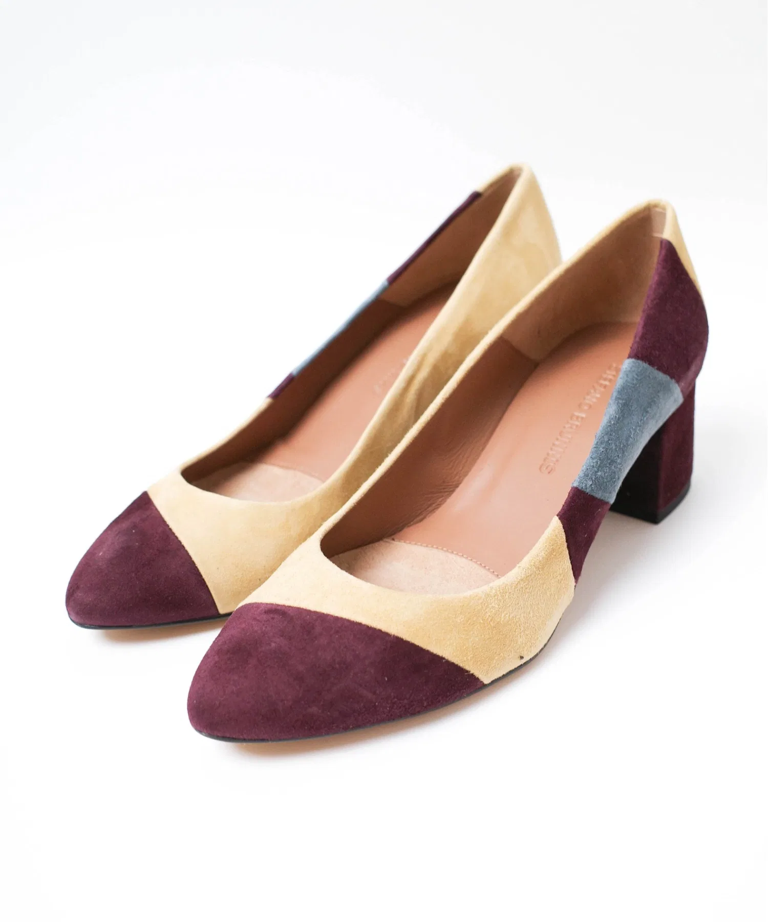 Унисекс туфли STEFANNO BRUNNIS MULTI COLOR SUEDE PUMPS