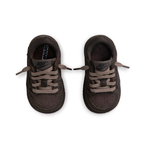 Кроссовки 1 retro low og sp x travis scott 'velvet brown' Air Jordan, мультиколор — фото 4