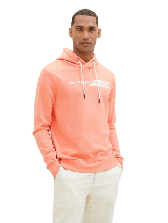 

Толстовка Tom Tailor PRINTED HOODIE, розовый