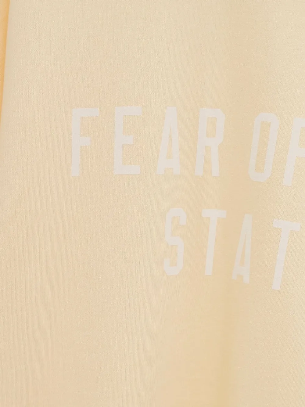 Футболка Fear of God Essentials 90's, желтый — фото 3
