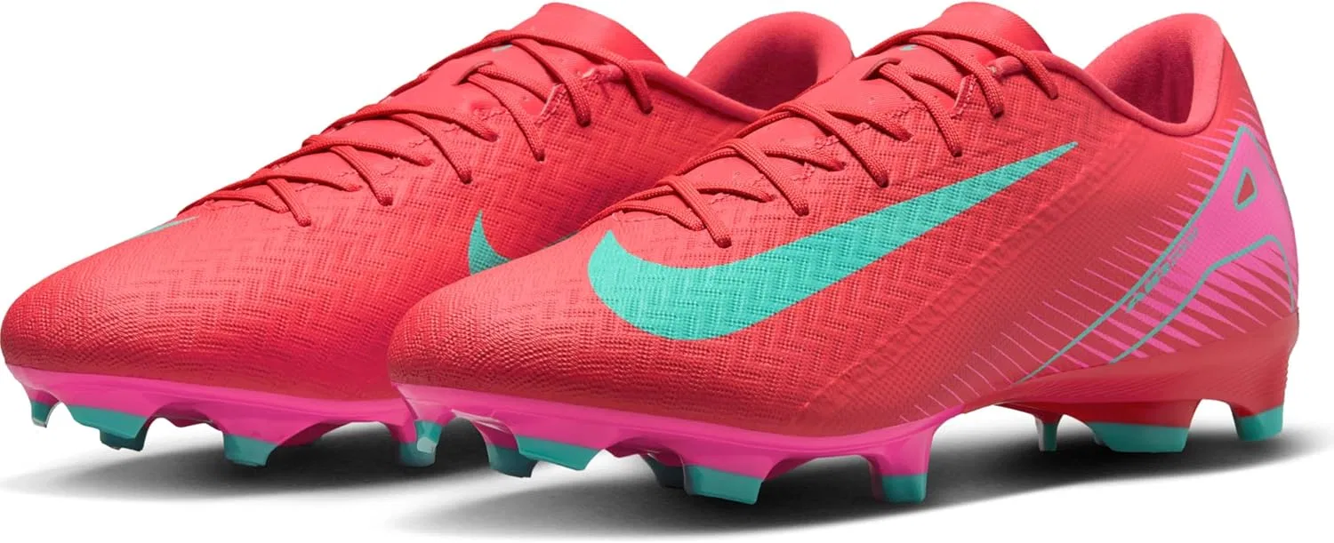 Футбольные бутсы Nike Mercurial Vapor 16 Academy MG Low Top FQ8374, Ember Glow Aurora Green — фото 2