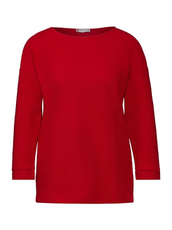 

Лонгслив Street One Langarmshirt, цвет autumn red