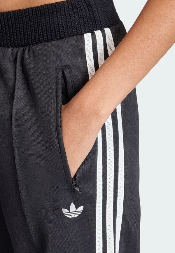 Тренировочные штаны Firebird с вязаными деталями Adidas Originals, черный — фото 3