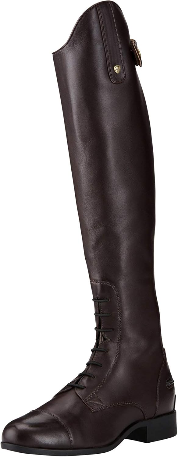 

Мужские высокие сапоги ARIAT Heritage Contour Field с молнией для верховой езды, черные