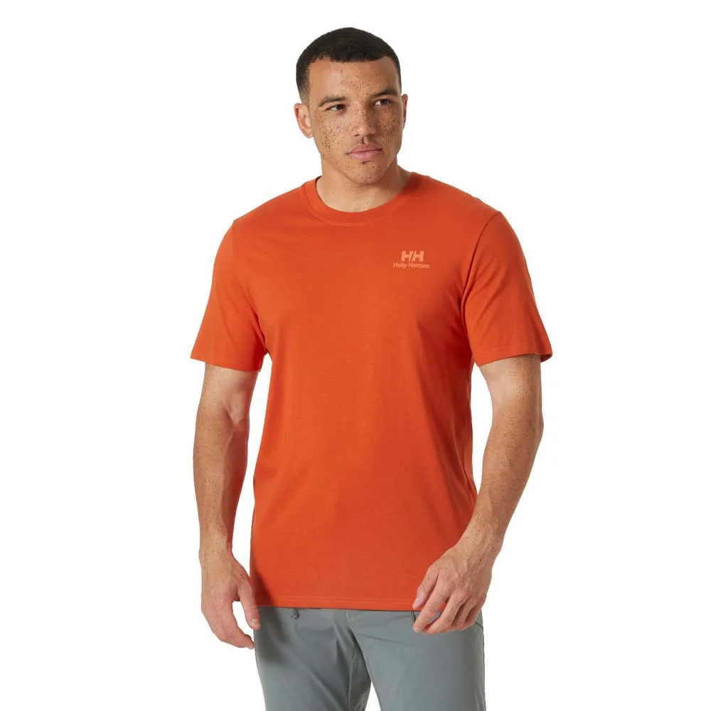 

Футболка с коротким рукавом Helly Hansen Nord Graphic, оранжевый