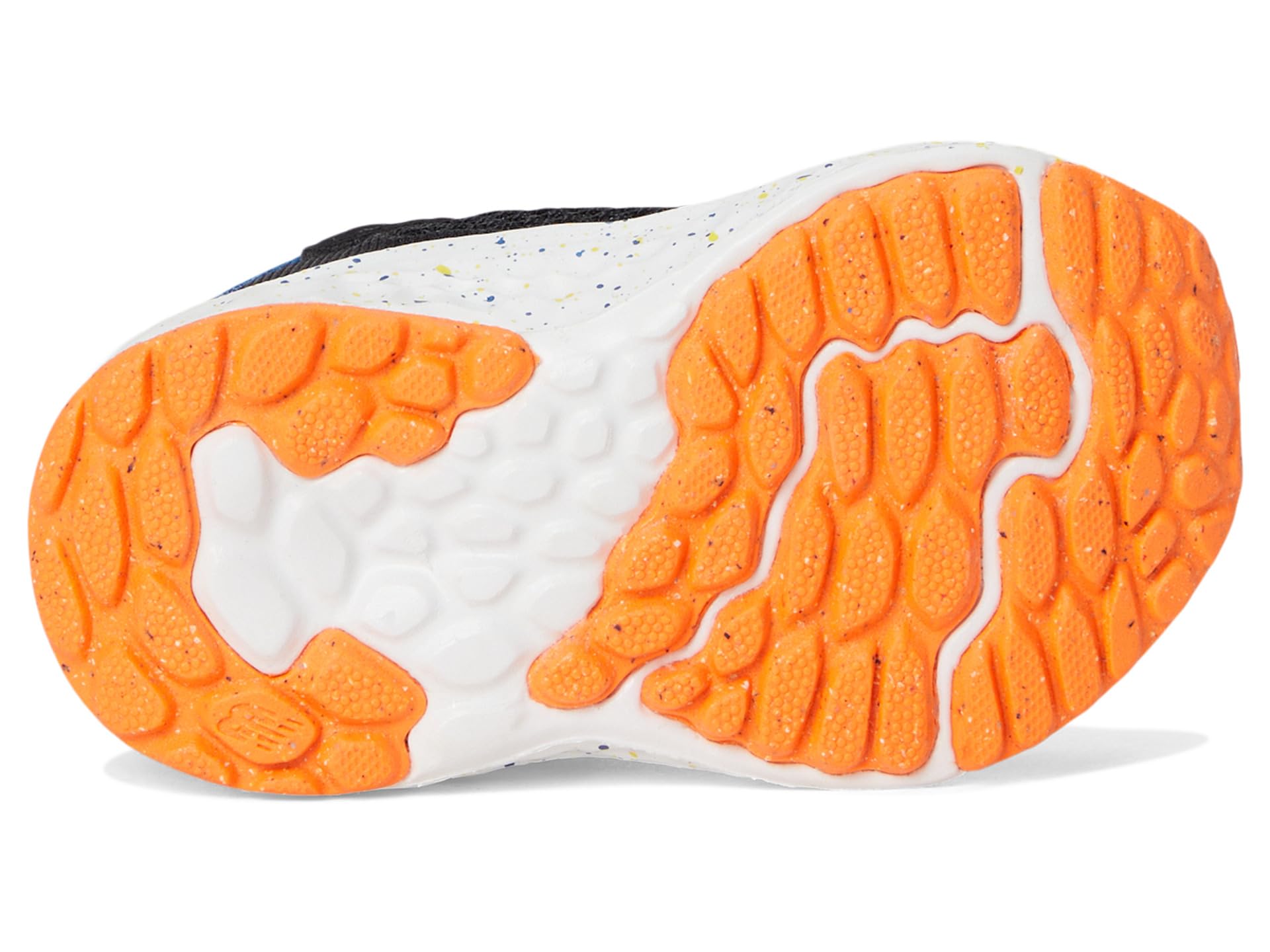 Кроссовки New Balance Kids Fresh Foam Arishi v4 Bungee, цвет Black/Blaze Orange/Blue Agate — фото 3