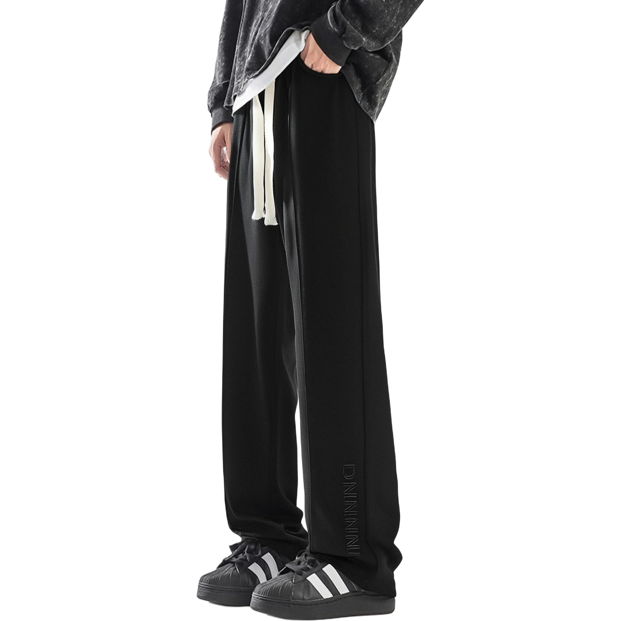 

Повседневные брюки Unisex Dnnnnx, серый/Трикотажная ткань Спортивный стиль