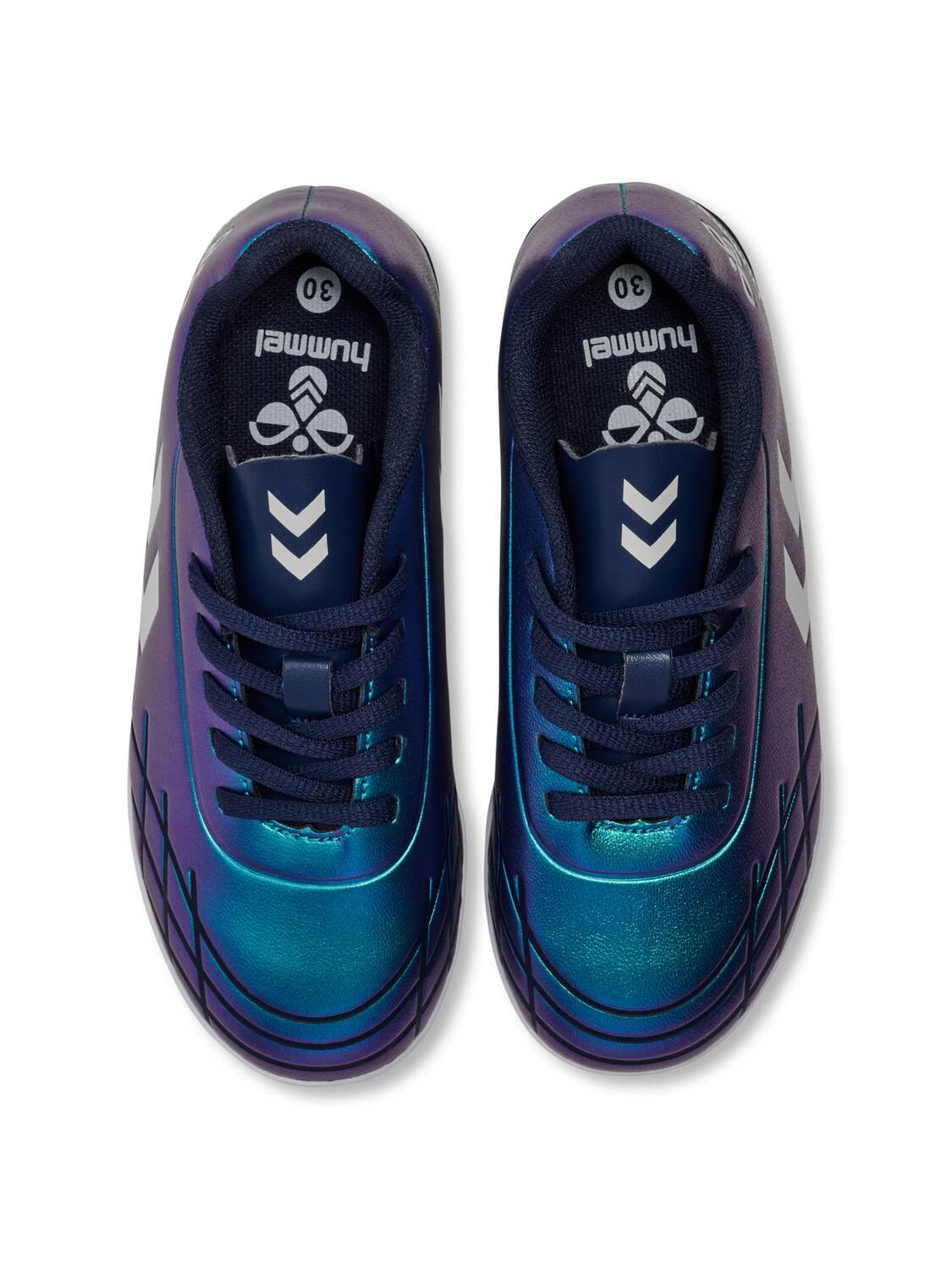 Hummel Кроссовки 'Top Star Turf LC Jr' в цвете Navy, Turquoise — фото 3