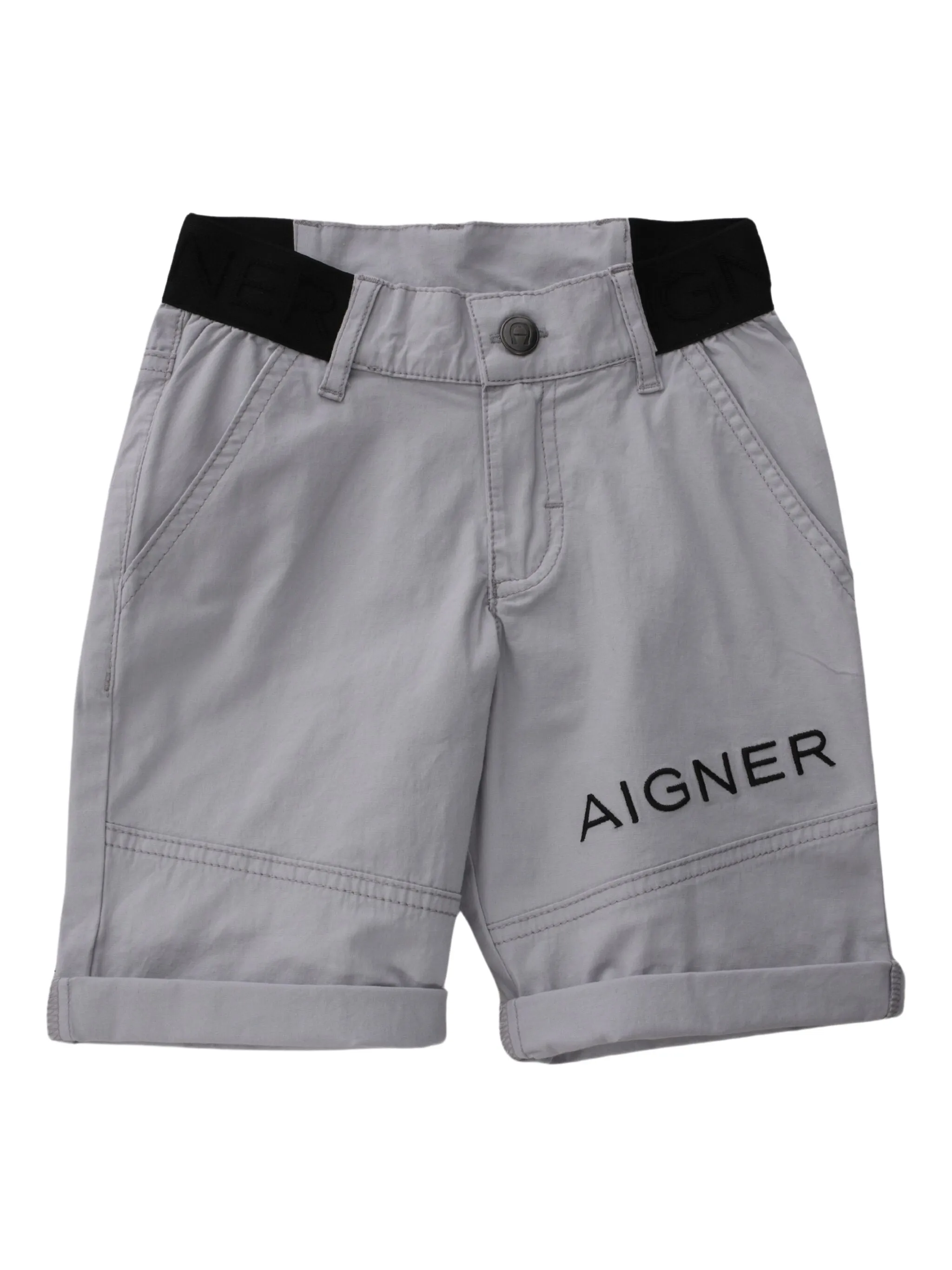 

Шорты с логотипом Aigner Kids, серый