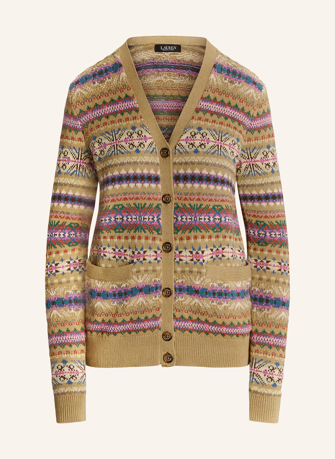 

Кардиган Lauren Ralph Lauren, коричневый