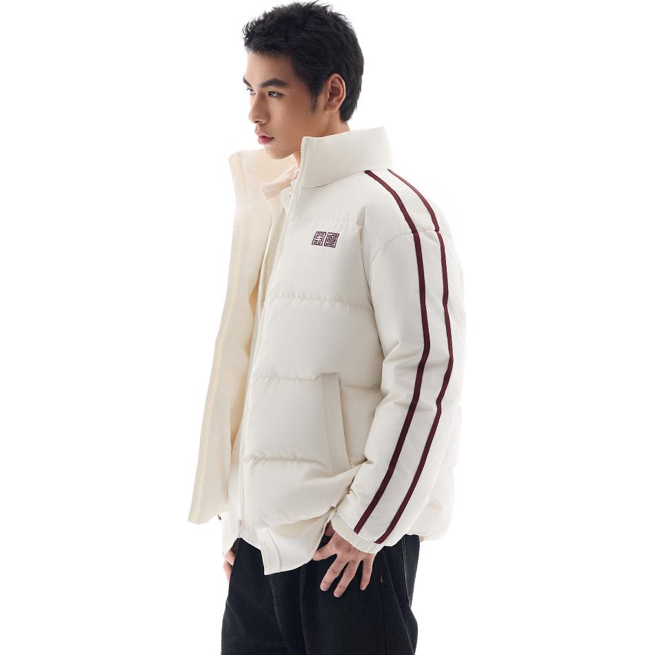 

Мужская куртка Anta Down Jacket Ivory White, Белый, Мужская куртка Anta Down Jacket Ivory White