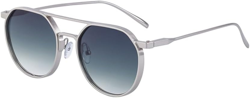 

Винтажные круглые солнцезащитные очки для женщин в стиле панк, солнцезащитные очки для мужчин в стиле ретро стимпанк, очки с защитой от УФ-излучения UV400 HDUBFY, C9 Gray Green