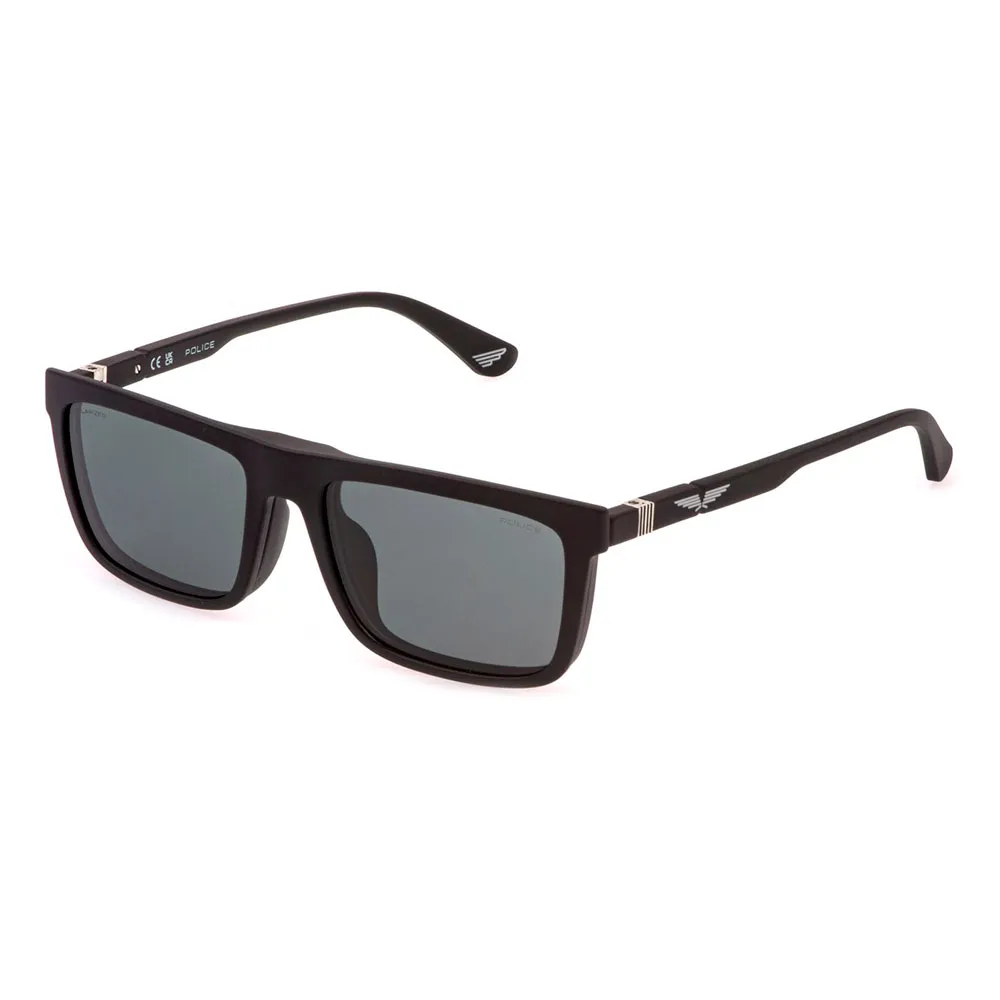 

Солнцезащитные очки Police UPLQ66 Square polarized, черный